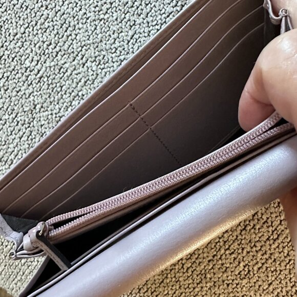 Gucci Canvas Signature Lilac Purple Long Wallet 231099-2149 - Picture 10 of 14